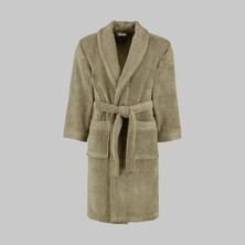 Sarev Soho Açık Haki %100 Pamuk X-Large Beden Bornoz