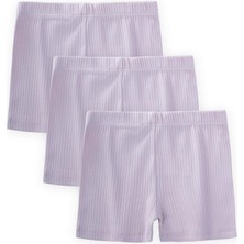 Basic Şort 2-9 Yaş Kırık Beyaz