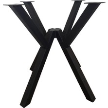 Metal Yuvarlak Masa Yemek Masası Çalışma Masası Ayağı 72 cm Mobilya Ayağı