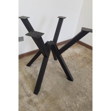 Metal Yuvarlak Masa Yemek Masası Çalışma Masası Ayağı 72 cm Mobilya Ayağı