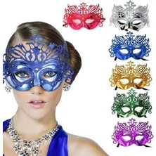 Hologramlı Balo Venedik Parti Maskesi 6 Adet