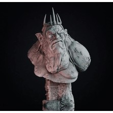 King Goblin Kral Goblin Büst Yüzüklerin Efendisi Lort Of The Rings 15CM