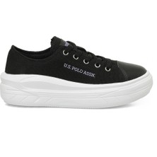 U.s. Polo Assn. Cleme Tex  Jr 5fx Siyah Kız Çocuk Sneaker