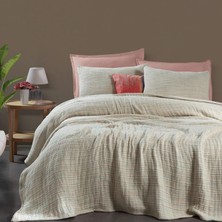 Sarev Rosi Multıcolor Tek Kişilik  Pamuk Yatak Örtüsü 180 x 220  cm