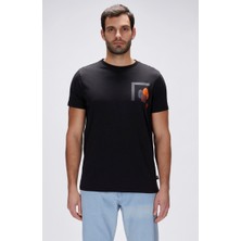 Bad Bear Bain Siyah Erkek Baskılı Tişört