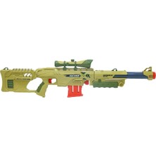 Toyfest Huntsman 50 3'ü 1 Arada Oyuncak Dart Blaster - 90 cm