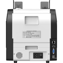 Hemes Kaan Pro Black (Printer’lı) Para Sayma Makinesi 25 Ülkeli 1+1 (Müşteri Ekranlı)