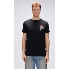 Bad Bear Endless Siyah Erkek Baskılı Tişört