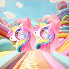 Trendy Chic Unicorn Pembe Saat