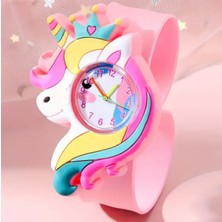 Trendy Chic Unicorn Pembe Saat