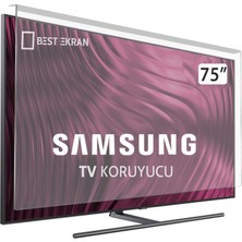 Best Ekran Samsung 75Q7F Tv Ekran Koruyucu - Samsung 75" Inç 189 cm Tv Koruyucu QE75Q7FAM