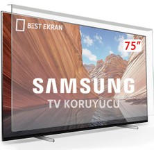 Best Ekran Samsung 75Q60C Tv Ekran Koruyucu - Samsung 75" Inç 4K Smart QLED QE75Q60CAUXTK