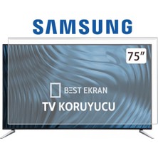 Best Ekran Samsung 75CU7100 Tv Ekran Koruyucu - Samsung 75" Inç 190 Ekran 4K Smart LED UE75CU7100UXTK