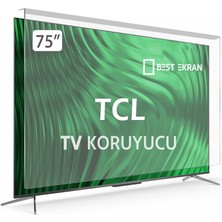 Best Ekran Tcl 75" Inç 189 Ekran Televizyon LED QLED Android Kırılmaz Ekran Koruyucu