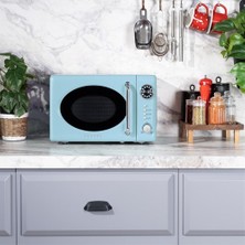 Vestel Md 20 Yd Retro Düş Mavisi Mikrodalga Fırın