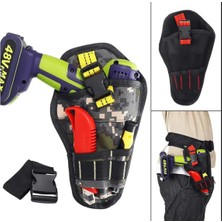 Usta Alet Bel Çantası Matkap Bel Çantası Elektirikçi Usta Alet Bel Çantası 26,5X16,5CM