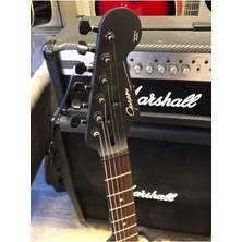 Strat Kasa Siyah Elektro Gitar Sss ( Kılıf, Pena, Askı, Kablo Hediye )