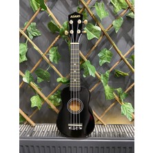 54 cm Soprano Siyah Ukulele (Kılıf ve Pena Dahil)