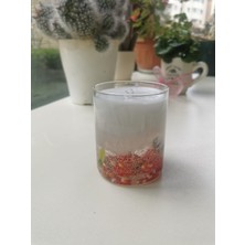 Bahar Manzaralı Şeffaf Mum