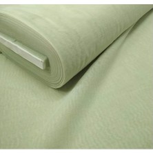 Çocuk Odası Tül Perde - Pileli Dikim - Açık Yeşil - K1561