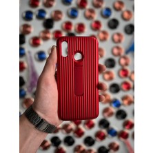 Huawei P20 Lite Uyumlu Kılıf Kalite Renkli Standlı Mıknatıslı Wave Kapak