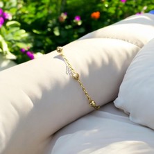 PIEDORA GOLD 14 Ayar Altın Bileklik
