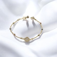 PIEDORA GOLD 14 Ayar Altın Bileklik