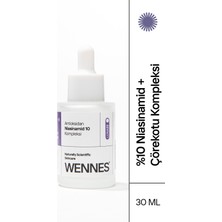 Wennes | Doğal Tonik + Antioksidan Niasinamid10 Serum Avantajlı Set | Arındırıcı, Dengeleyici Formül