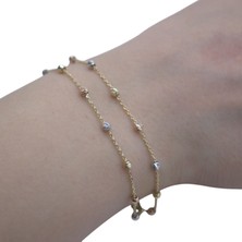 PIEDORA GOLD 14 Ayar Altın Bileklik