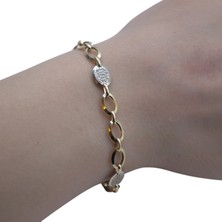 PIEDORA GOLD 14 Ayar Altın Bileklik