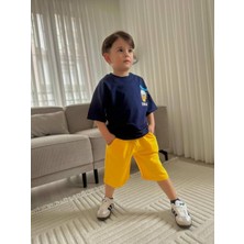 Sacro Kids Donald Duck Desenli Şort-Tişört Yazlık Erkek Çocuk Takım