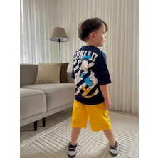Sacro Kids Donald Duck Desenli Şort-Tişört Yazlık Erkek Çocuk Takım