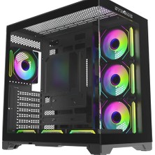 Alltech Black Pearl 16X Ryzen 7 5700X 16GB Ddr4 1tb Nvme M.2 RTX4060 Ekran Kartlı Oyuncu Bilgisayarı