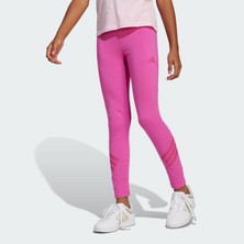 adidas Unisex Çocuk  Pembe  Tayt JG FI 3S LEG JJ4845