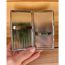 Metal Uzun Slim Tütün Tabakası 4