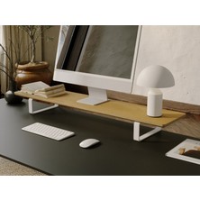 HATAK Doğal Ahşap Monitör Yükseltici Monitor Altlığı Monitör Sehpası