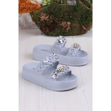 Fort Bella E423 Plaj Deniz Havuz Terliği Hafif Rahat Esnek Kız Çocuk Terlik