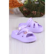 Fort Clx 6980 Plaj Deniz Havuz Terliği Hafif Rahat Esnek Kız Çocuk Terlik