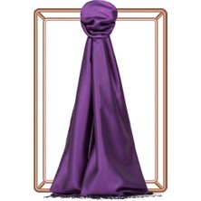 Ipekevi Çift Taraflı Şal 00927 Mor Menekşe