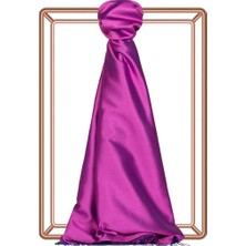 Ipekevi Çift Taraflı Şal 00927 Fuşya Saks