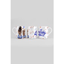 DREAM COLLECTION Anne Kız Özel Tasarım Porselen Kupa 300 ml