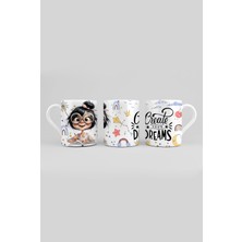 DREAM COLLECTION Okullu Kız Özel Tasarım Porselen Kupa 300 ml