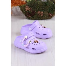 Fort Clx 6990 Plaj Deniz Havuz Terliği Hafif Rahat Esnek Kız Çocuk Terlik