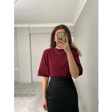 Premium Kalite Vatkalı Pamuklu Kısa Kollu Tshirt