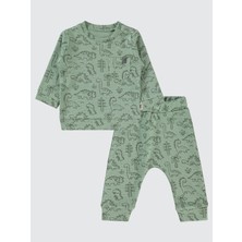 Civil Baby Erkek Bebek Takım 6-18 Ay Soft Haki