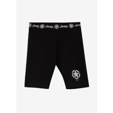 Jeep Siyah Kız Çocuk Tayt J5SG-TYT7591