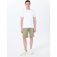 Mustang Sweat Şort, 2xl, Haki