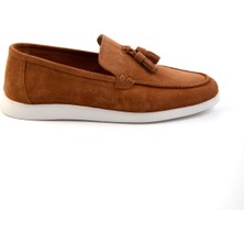 Bambi Tan Leather Erkek Casual Ayakkabı E01395042802