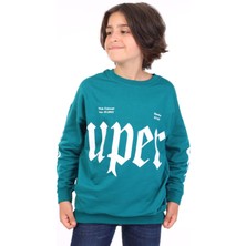 Toontoy Erkek Çocuk Baskılı Sweatshirt