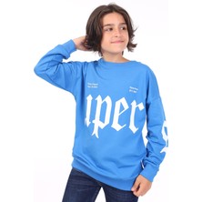 Toontoy Erkek Çocuk Baskılı Sweatshirt